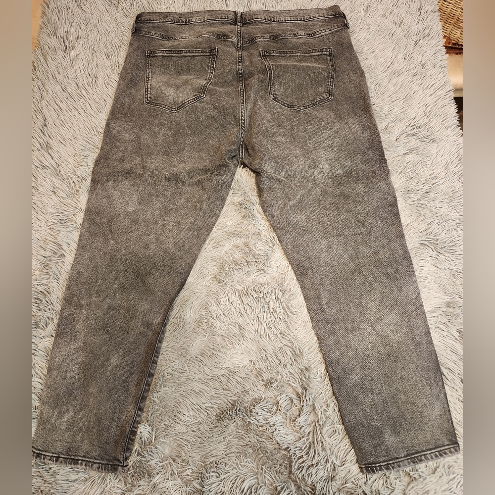 Gap Vintage Slim Button Fly Blackwash Demin - Picture 6 of 7
